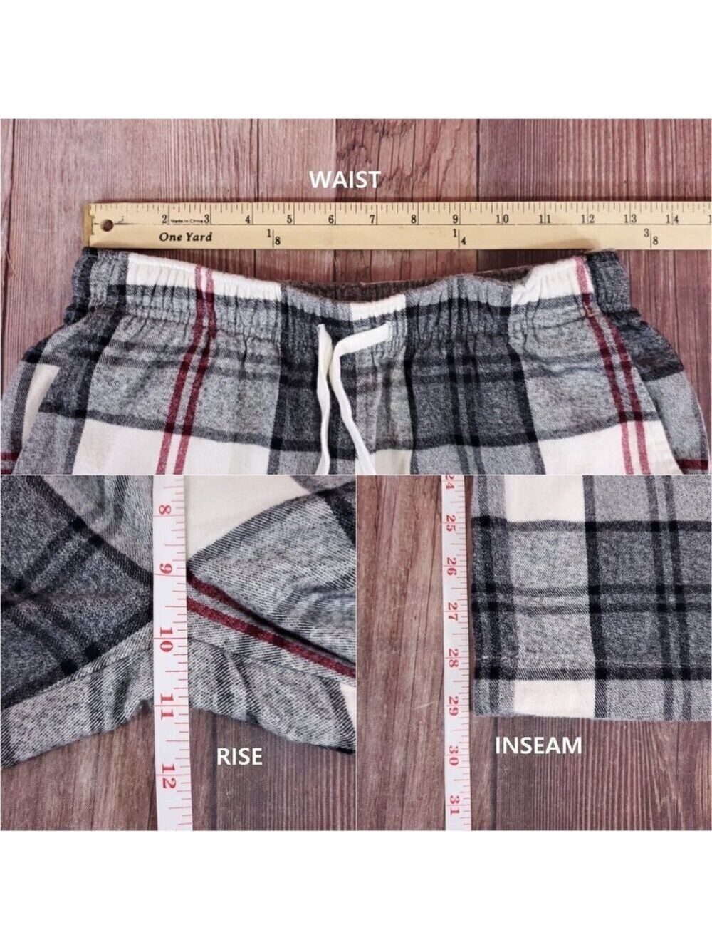 Roots Canada Womens Size XXS Flannel Pajama Lounge Pants Plaid Cotton - Picture 16 of 16